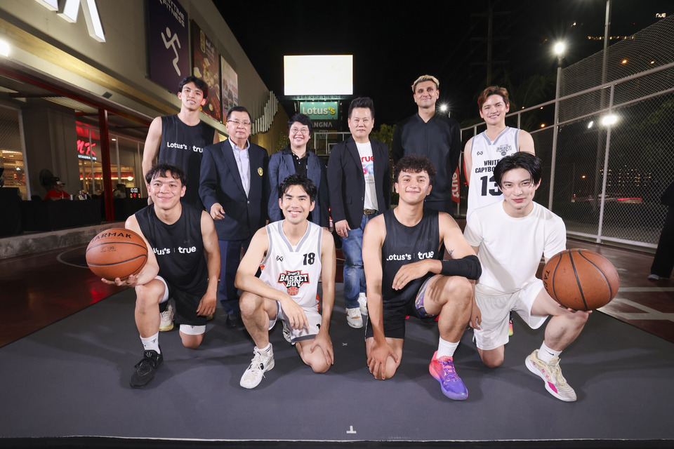 ทรู x โลตัส เนรมิตสนามบาสต้นแบบ แลนด์มาร์คใหม่ “True Alpha Urban Ground”