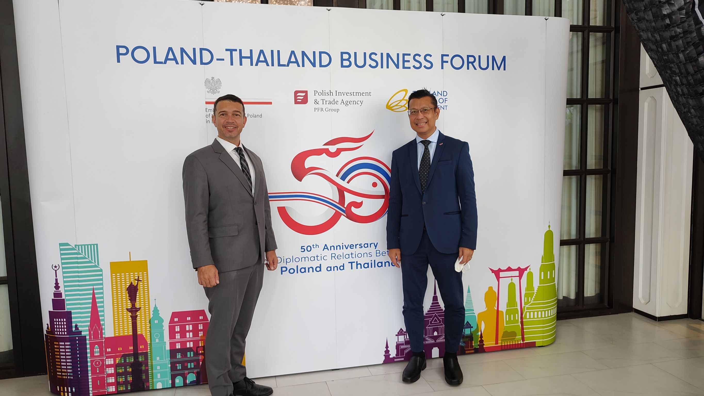 งานความสัมพันธ์​ทางการค้า​ระหว่าง​สอง​ประเทศ​ poland-thailand​ business​ forum2022 
