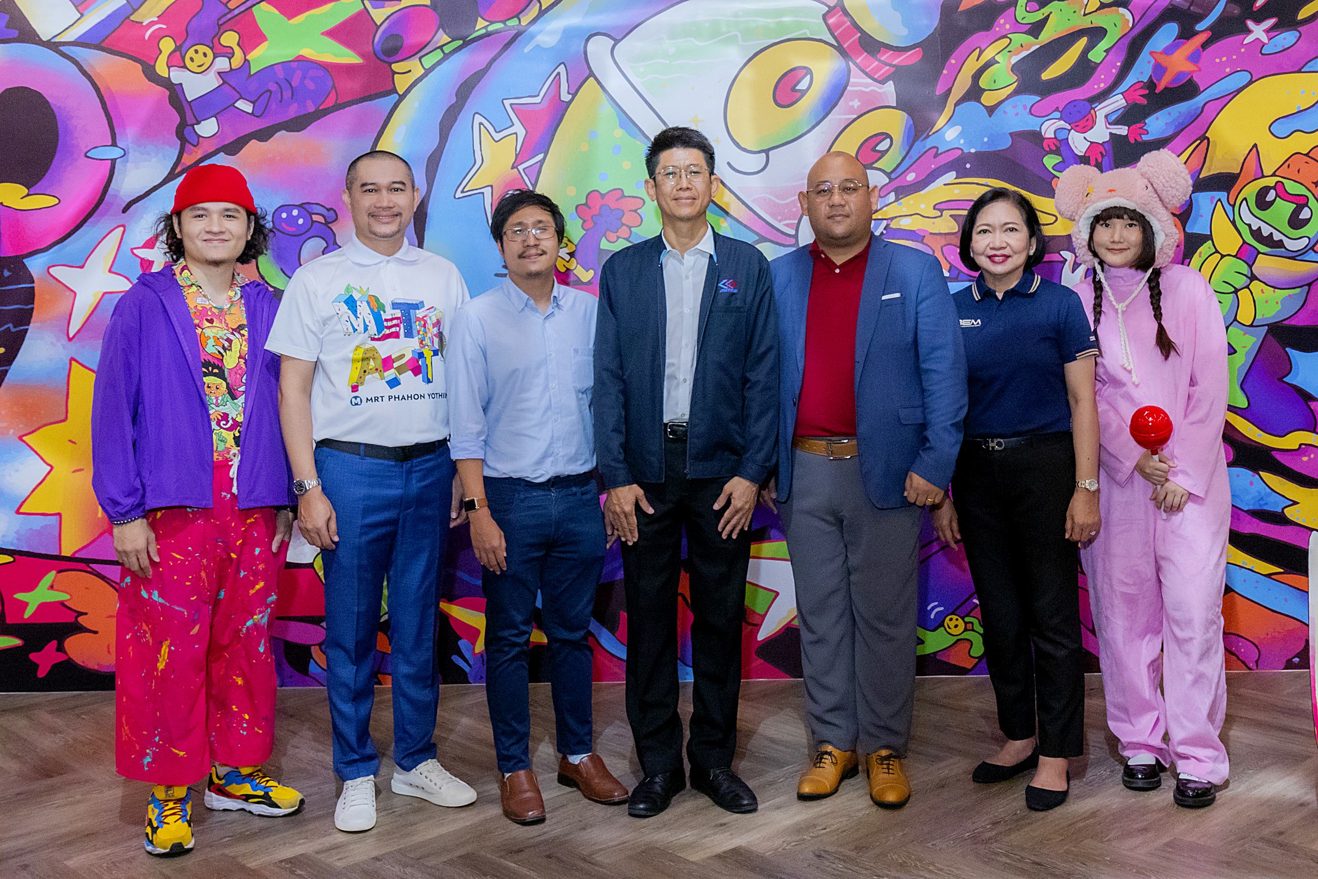 BEM และ BMN พัฒนาพื้นที่สถานี MRT พหลโยธินต่อเนื่อง จัดกิจกรรมอาร์ต ซีรีย์ 2 Playable Art อาร์ตเล่นได้