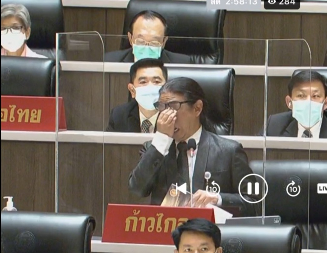 "ธัญวัจน์" ปล่อยโฮ กลางสภาฯ ! ที่ประชุมแขวน "ร่างกม.สมรสเท่าเทียม" เอาไว้อีก 60 วัน