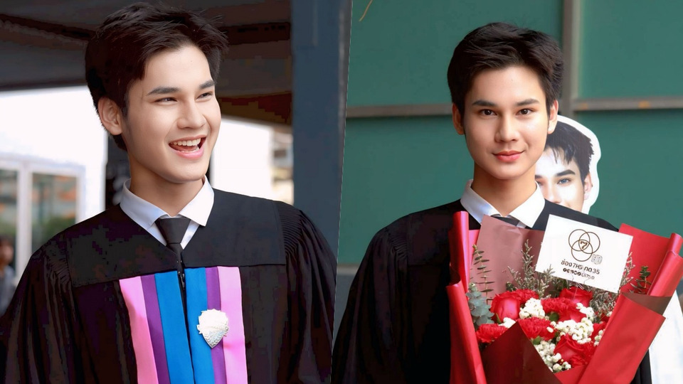 สุดชื่นมื่น "ซัน-ก้องภพ" TSM-MGT จบการศึกษา แพลนเรียนต่อรั้ว UTCC ควบคู่งานวงการบันเทิง
