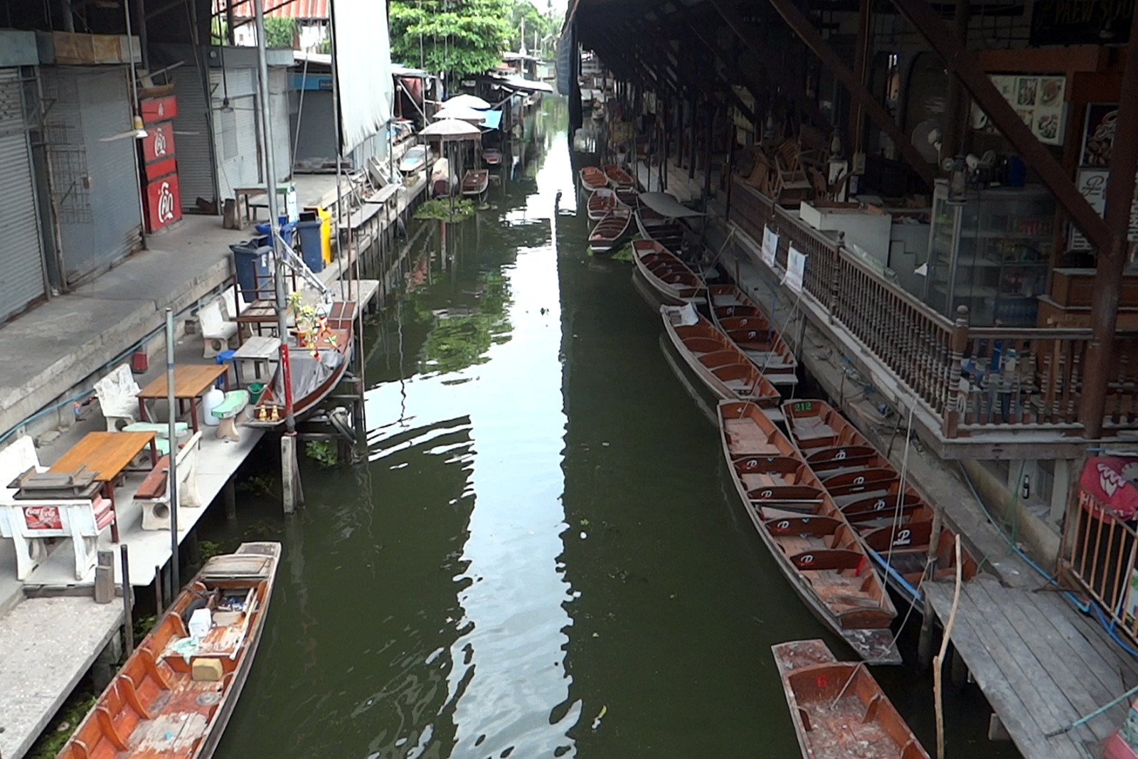 ตลาดน้ำดำเนินสะดวกฝ่าวิกฤตโควิด-19  เตรียมเปิดบริการ