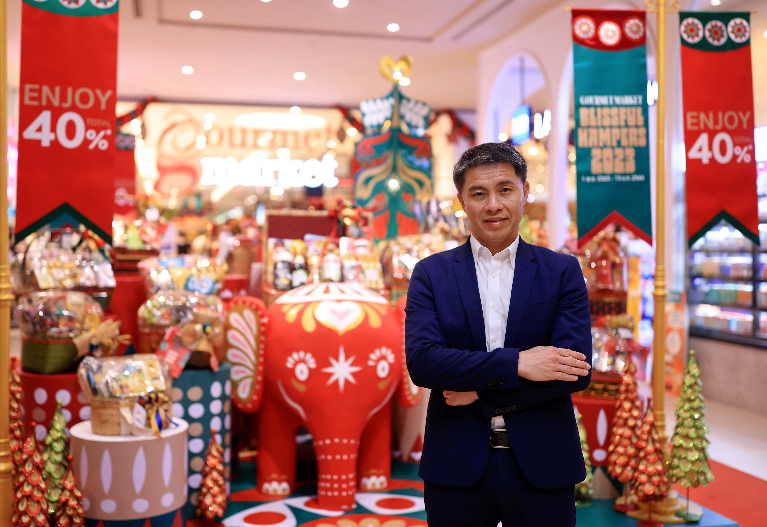 "กูร์เมต์ มาร์เก็ต" สู้ศึกส่งท้ายปี รับกำลังซื้อลูกค้าฟื้น อัดแคมเปญจัดเต็มกระเช้าของขวัญคอลเลคชั่นพิเศษนับร้อยแบบ ตั้งเป้ายอดขายโต 10%