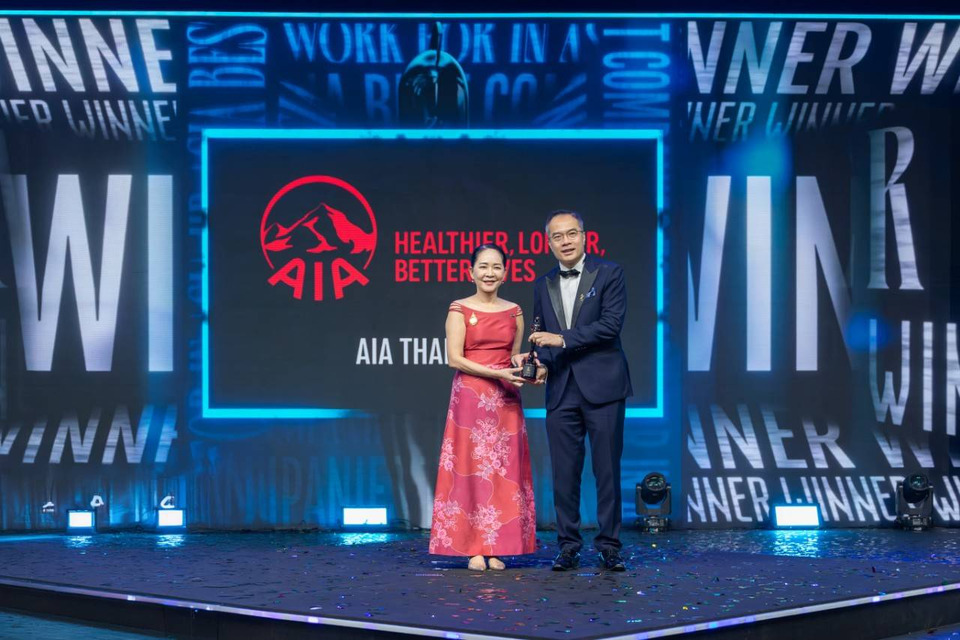 AIA เยี่ยมยอด  คว้ารางวัล HR Asia Best Companies to Work for in Asia 2025 เป็นปีที่ 4