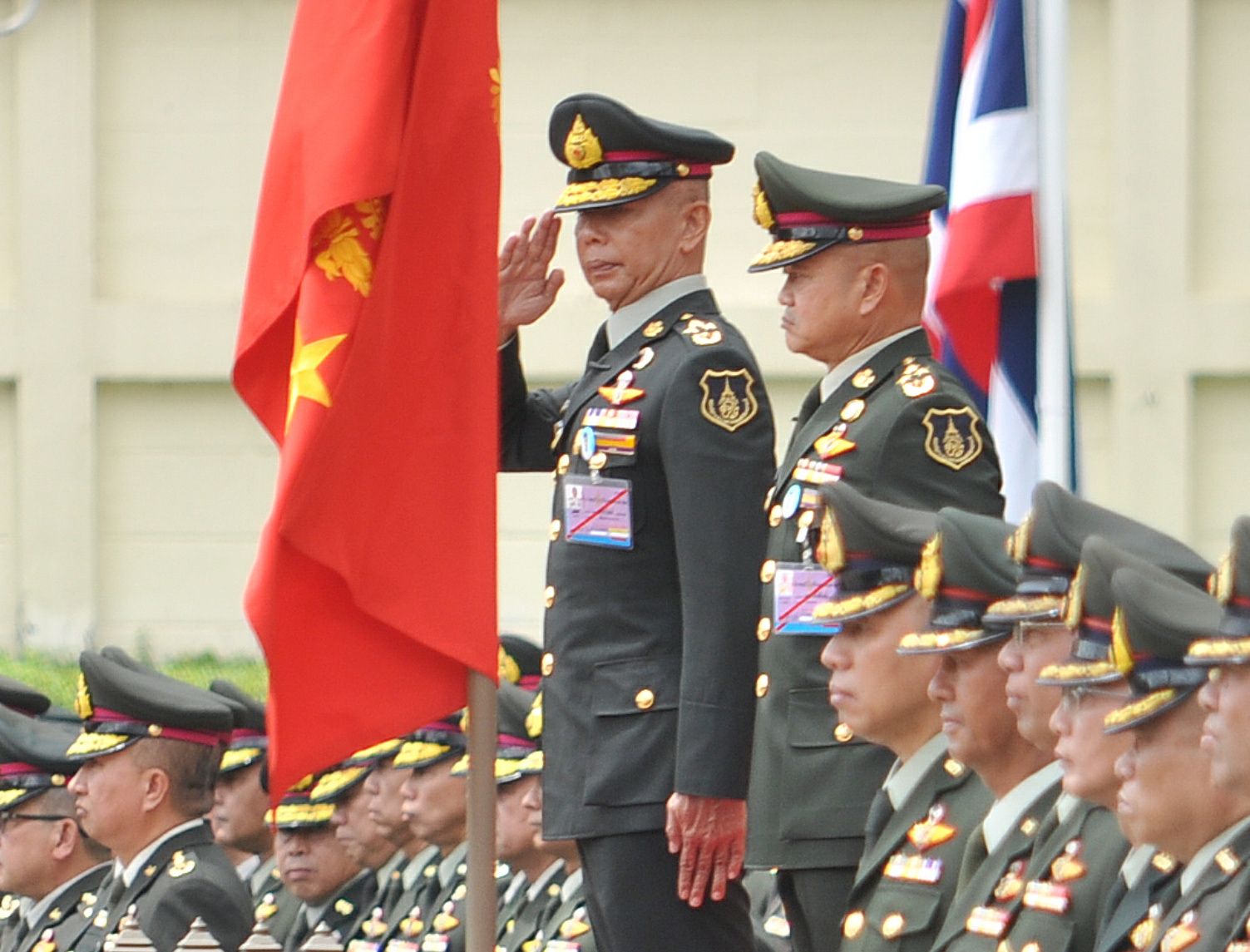 กองทัพบกจัดพิธีรับ-ส่งหน้าที่ผู้บัญชาการทหารบก(ประมวลภาพ)