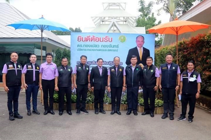 ชป.1 ร่วมต้อนรับ ปลัดเกษตรฯ ในโอกาสตรวจราชการภาคเหนือ พร้อมมอบแนวทางการบริหารงาน 