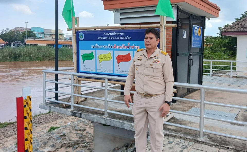 ชป.พิษณุโลก เฝ้าระวังน้ำลุ่มยม เตรียมรับพายุ “คัลแมกี” พร้อมวางแผนจัดการน้ำฤดูแล้งปี 2568/69