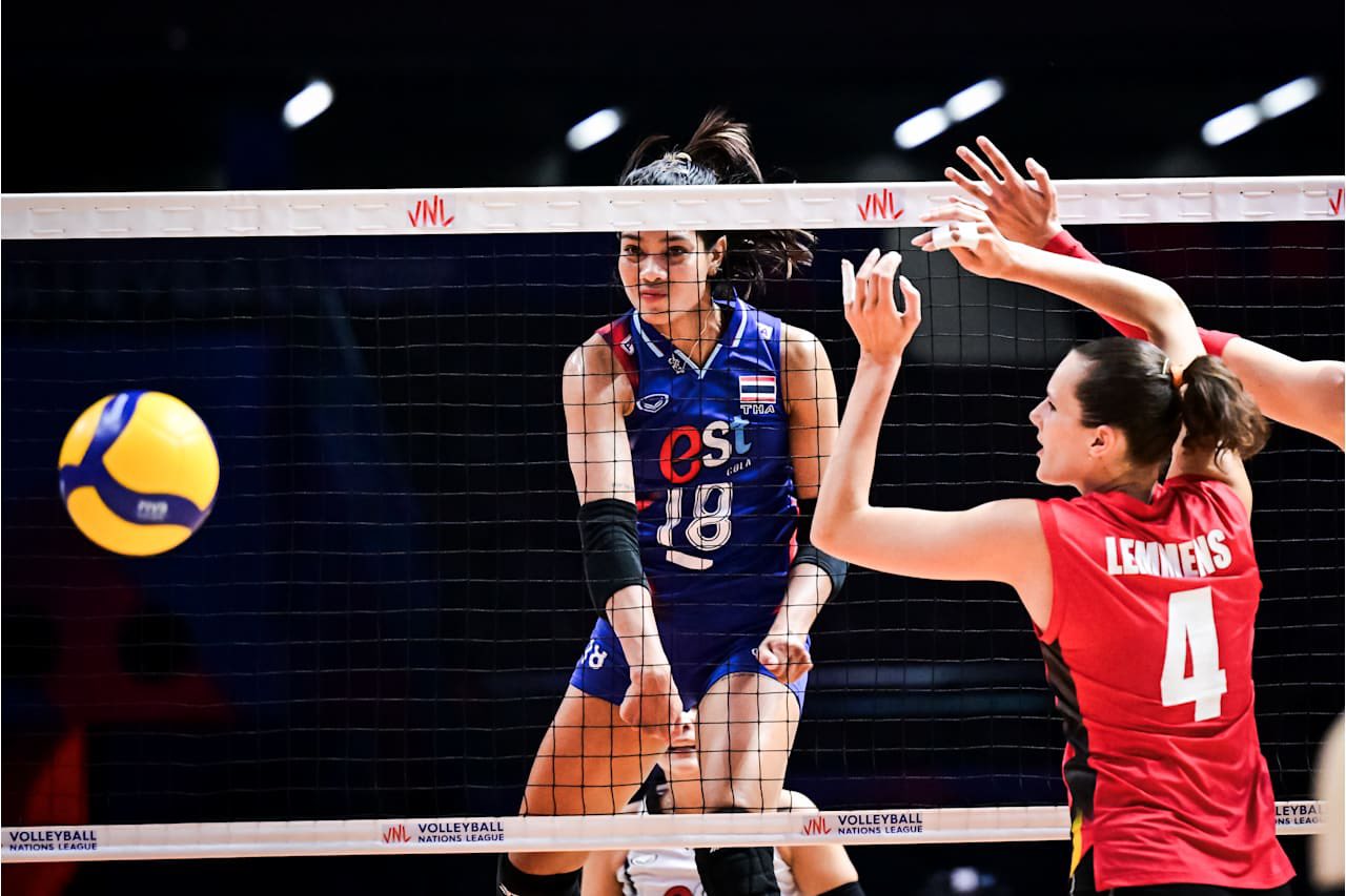 วอลเลย์บอลหญิงไทยพ่ายเบลเยียม 1-3 เซต ศึก VNL 2025 ลุ้นเดือดเจอตุรกีแมตช์หน้า