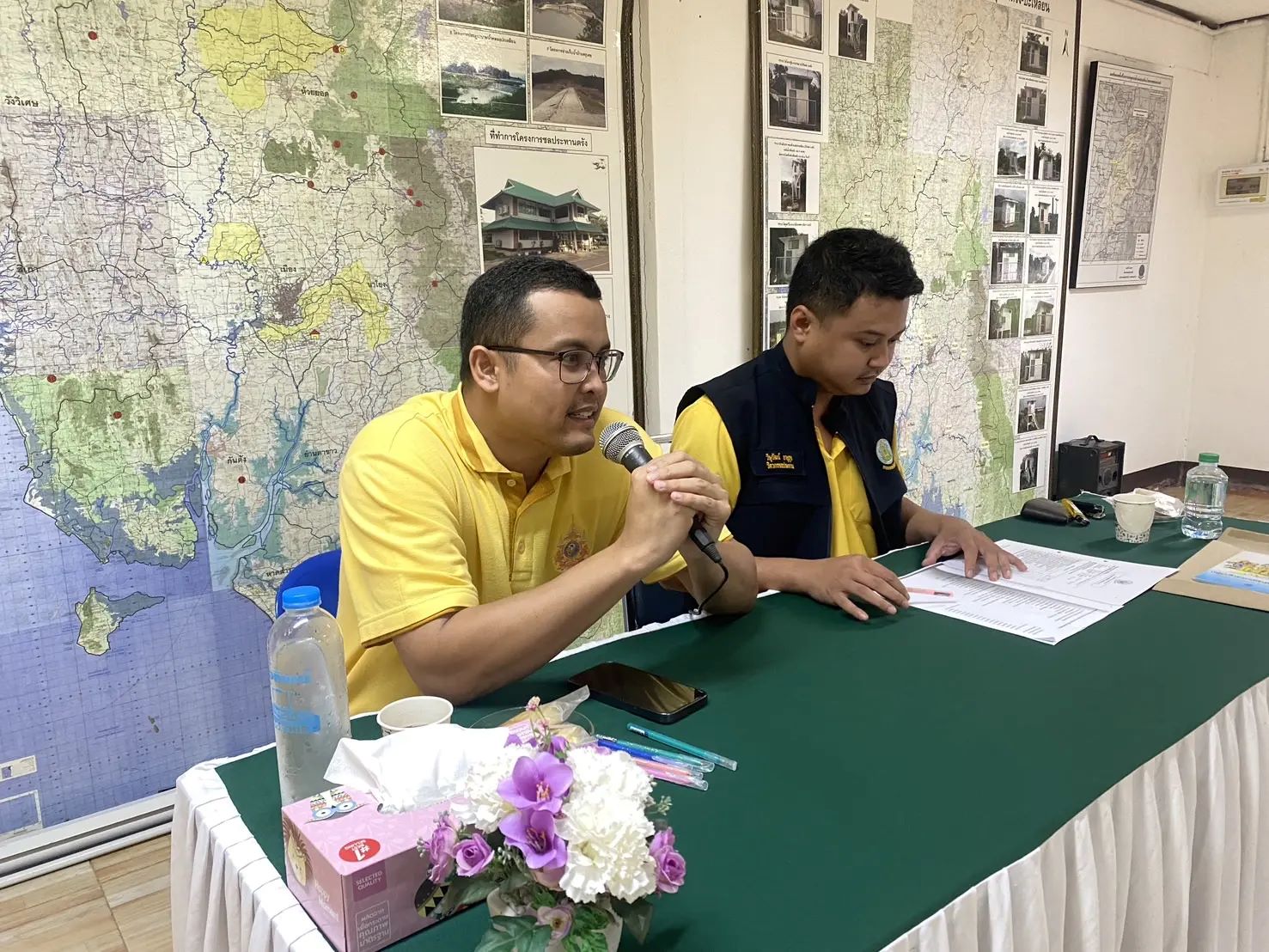 ชลประทานตรังประชุมถอดบทเรียนการบริหารจัดการน้ำ 