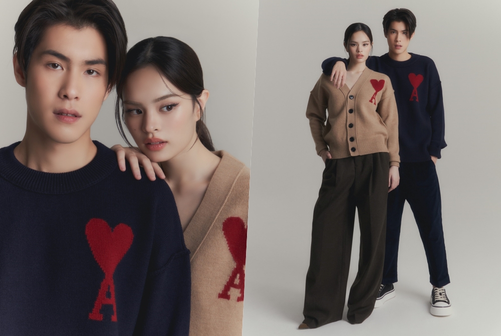 "แอลลี่-เจ้านาย" ร่วมถ่ายทอดความสดใสในโททัลลุคสไตล์ปารีเซียง จาก AMI