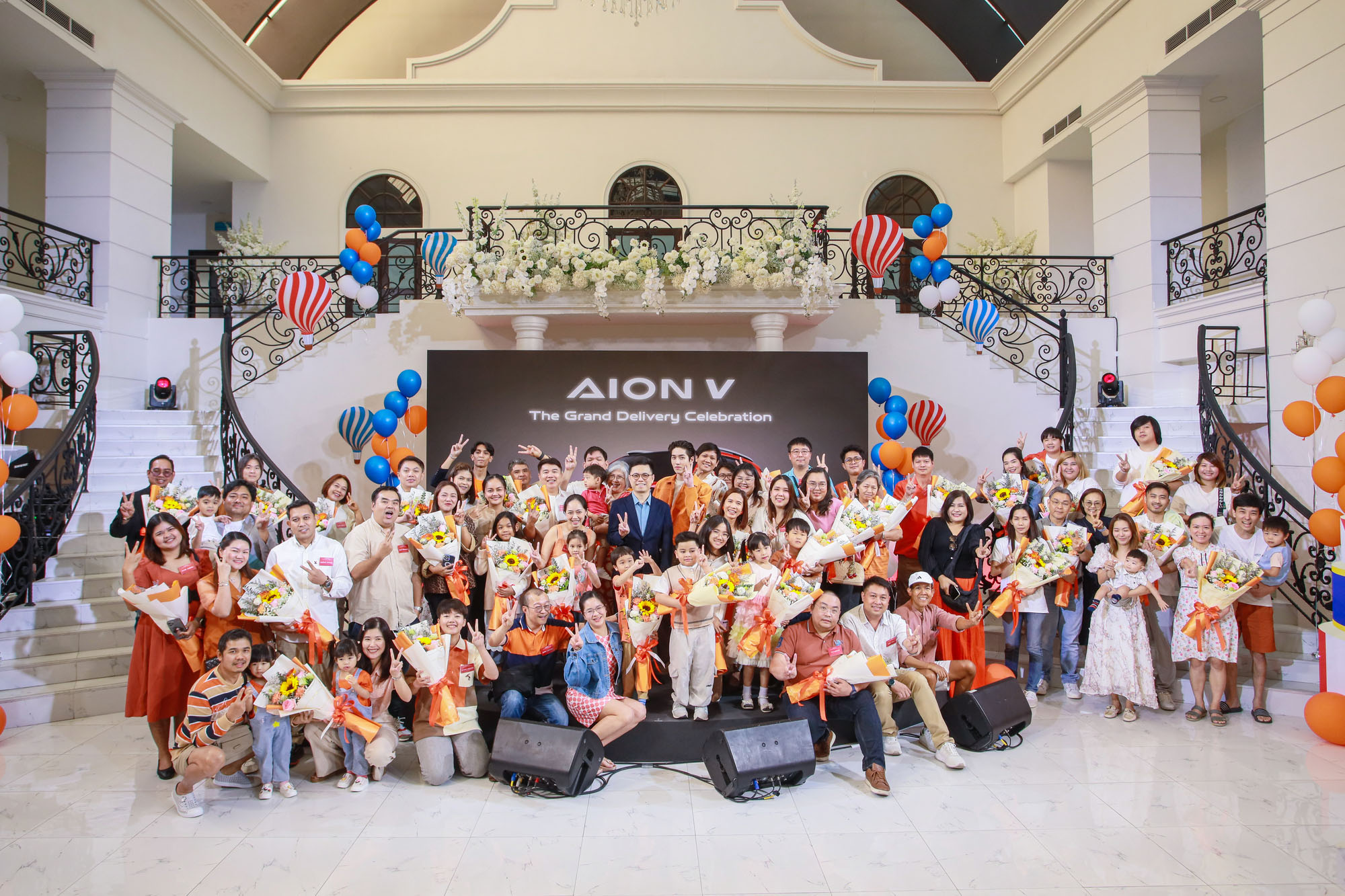 "AION Thailand" จัดงาน AION V The Grand Delivery ส่งมอบรถ AION V 50 คัน พร้อมดินเนอร์สุดพิเศษกับ "ต่อ ธนภพ"