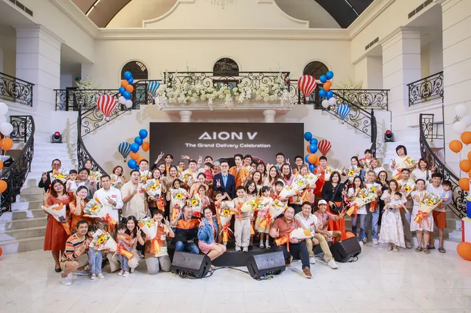 "AION Thailand" จัดงาน AION V The Grand Delivery ส่งมอบรถ AION V 50 คัน พร้อมดินเนอร์สุดพิเศษกับ "ต่อ ธนภพ"