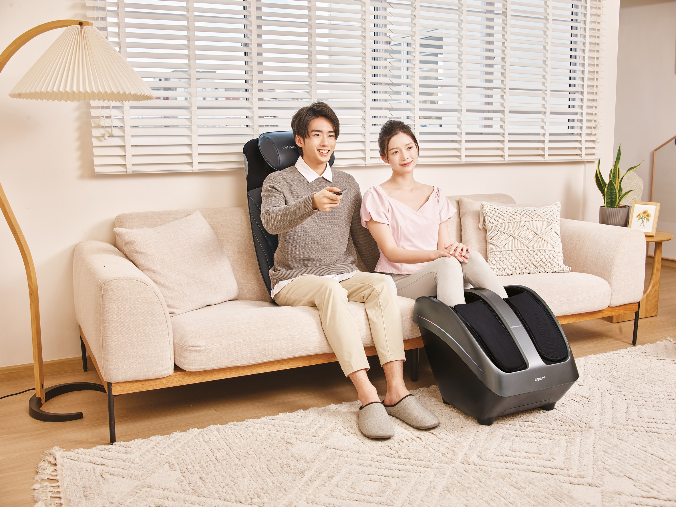 OSIM ผู้นำด้านนวัตกรรมเพื่อสุขภาพระดับโลก เปิดตัว “uPhoria Sync” ครั้งแรกในไทยกับเครื่องนวดขาอัจฉริยะ 