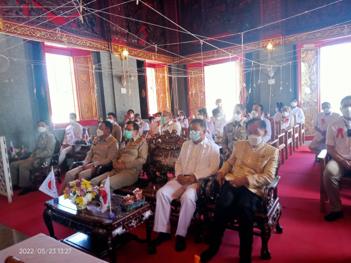 รองปลัดมท.ร่วมเป็นประธานพิธีพุทธาภิเษกวัตถุมงคลรุ่นสร้างเจดีย์ศรีโสภณประชานาถวัดศรีโลหะราษฎร์(วัดดัง)