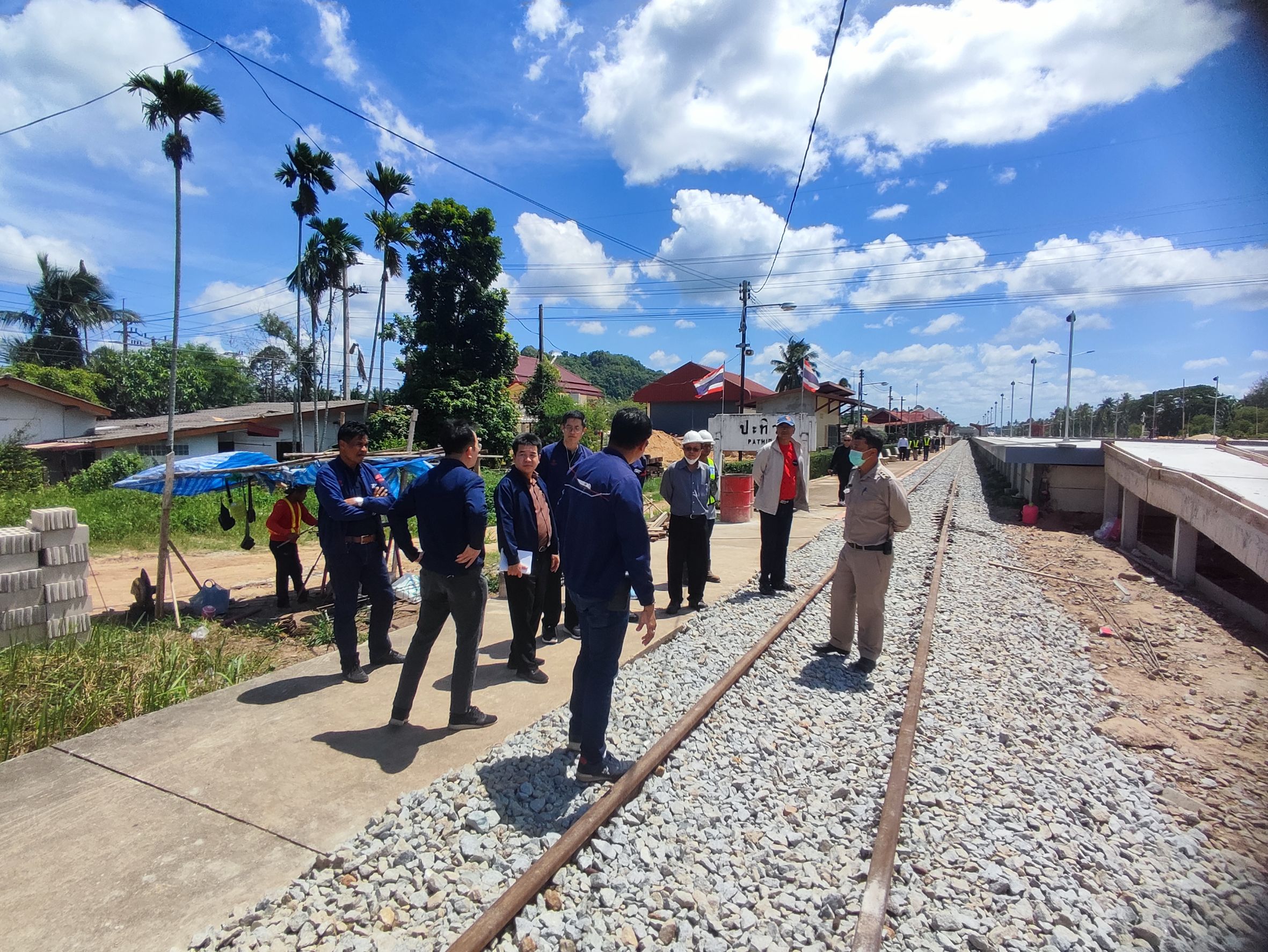กรมรางฯ ติดตามก่อสร้าง "รถไฟทางคู่สายใต้ ช่วงประจวบฯ-ชุมพร" เสร็จ 100% เล็งเดินรถก.ย.นี้ 