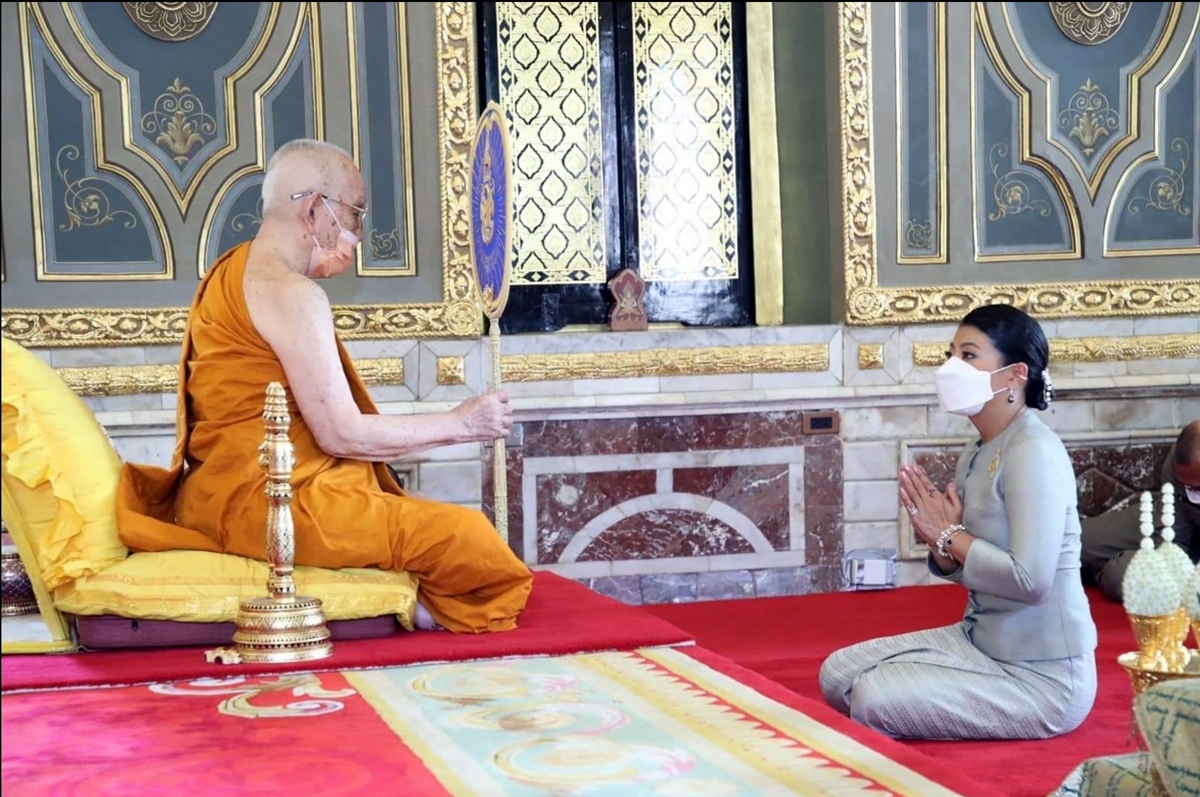 เจ้าฟ้าสิริวัณณวรีฯ ทรงบำเพ็ญพระกุศลถวายจตุปัจจัยไทยธรรมแด่ สมเด็จพระสังฆราช เนื่องในวันคล้ายวันประสูติ