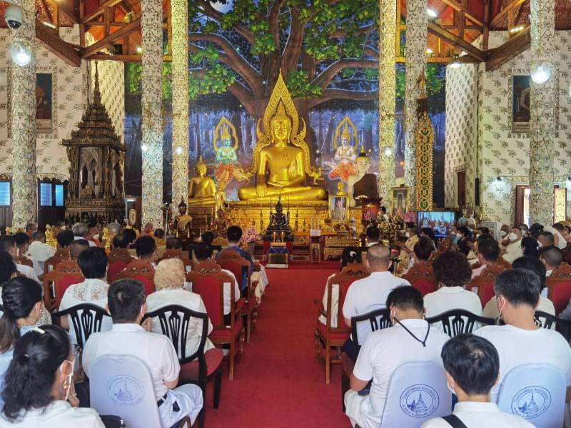 ว่าที่ผบ.ตร. ร่วมพิธีถวายพระพุทธเจ้าปางประทานพร