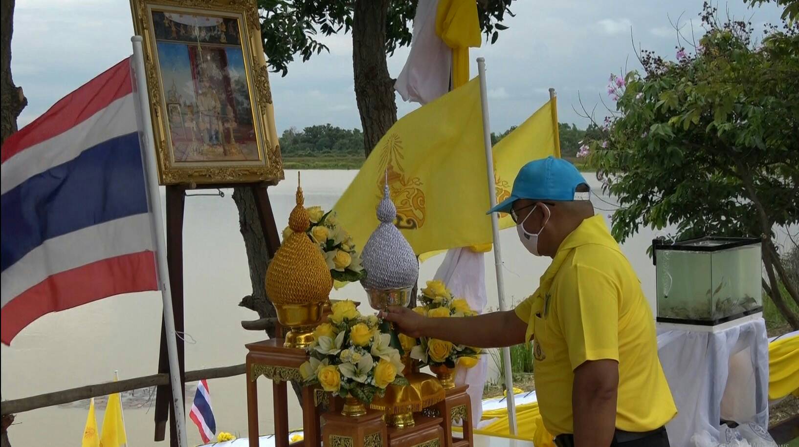 ยโสธรปล่อยพันธุ์สัตว์น้ำ 200,000 ตัว เนื่องในโอกาสวันเฉลิมพระชนมพรรษา พระบาทสมเด็จพระวชิรเกล้าเจ้าอยู่หัว 68 พรรษา 28 กรกฎาคม 2563