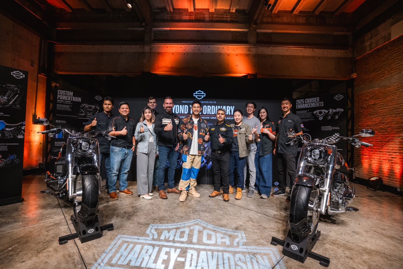 "เปิดตัว Harley-Davidson® Cruiser รุ่นใหม่ปี 2025 พร้อมฉลอง 35 ปี Fat Boy™ ขุมพลัง Milwaukee-Eight™ 117 ครั้งแรกในประเทศไทย"