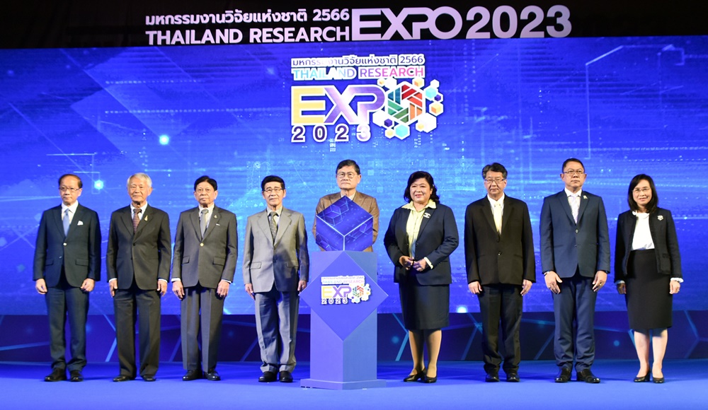 เปิดแล้ว!! "มหกรรมงานวิจัยแห่งชาติ 2566"  สานพลัง ร่วมกันขับเคลื่อนงานวิจัยสู่เศรษฐกิจยุคใหม่ สร้างไทยยั่งยืน