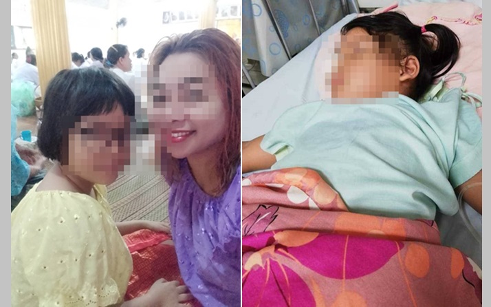 แม่เลี้ยงเดี่ยวสกลนครวอนสังคมยื่นมือช่วยลูกสาว 7 ขวบก่อนตาบอด