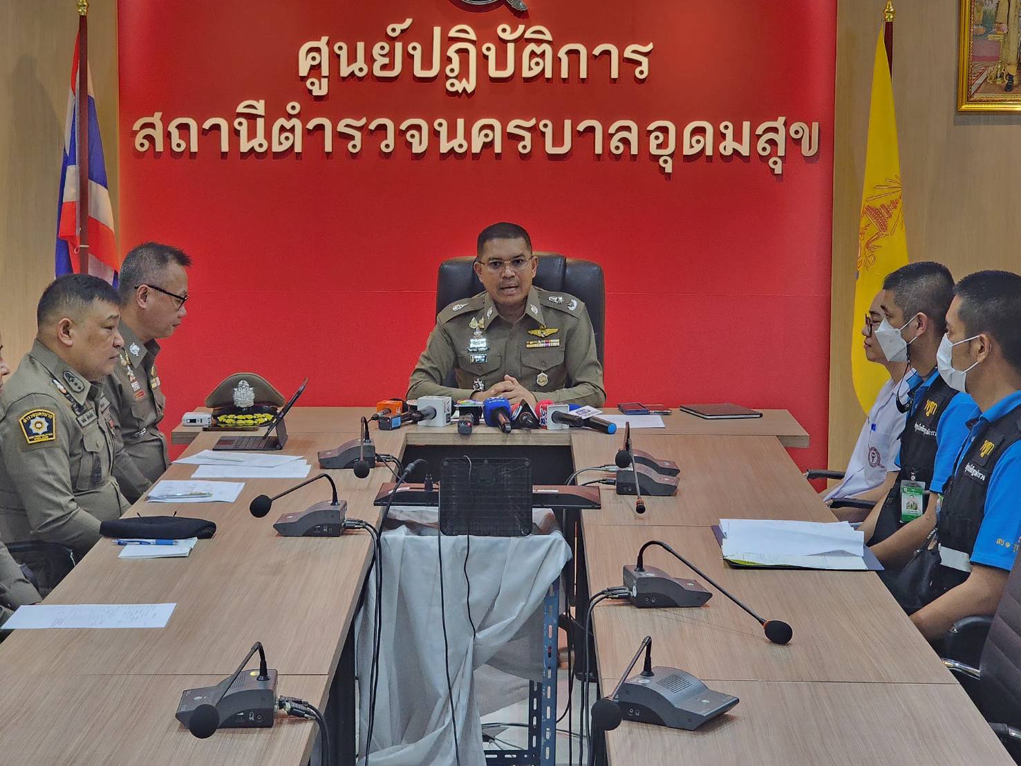 รองผบชน. ยืนยัน รองผกก.สน.อุดมสุข ปลิดชีพตัวเอง มีผลงานดีเยี่ยม เป็นที่รักของทุกคน เชื่อมาจากปัญหาส่วนตัว-สุขภาพ 