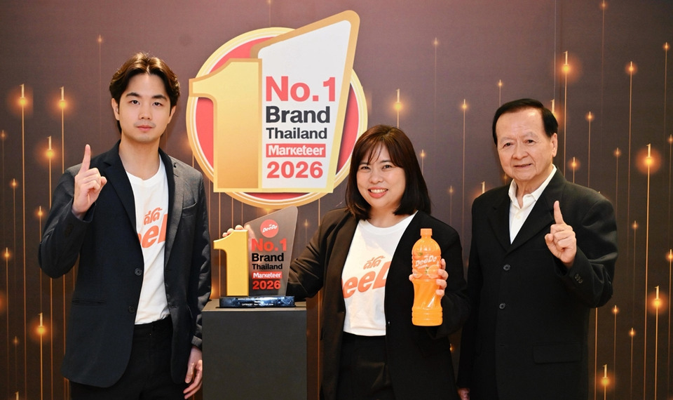 ดีโด้ คว้า Marketeer No.1 Brand Thailand 2025-2026 ครองแชมป์น้ำผลไม้ Non 100% 8 ปีซ้อน