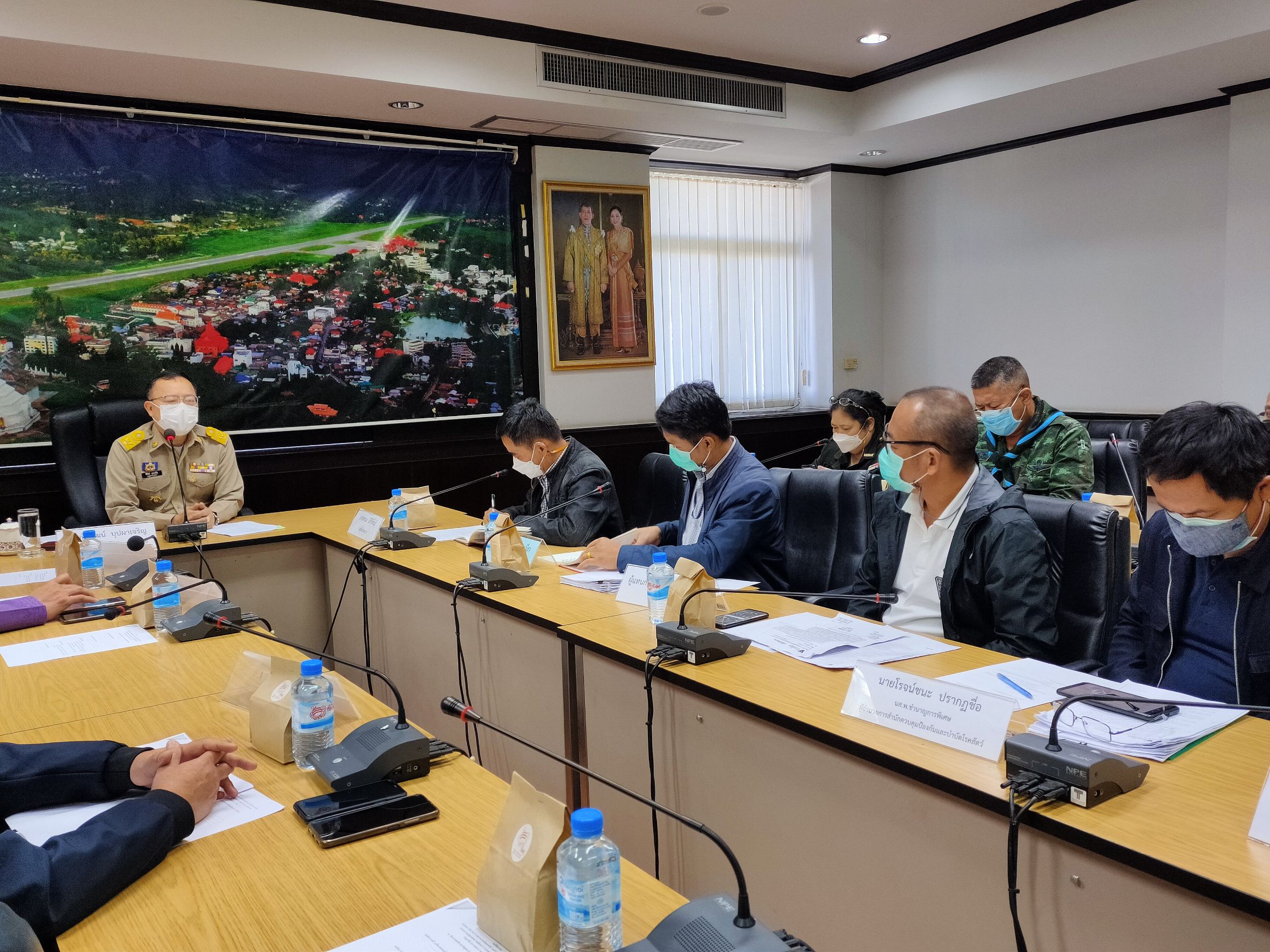 ปศุสัตว์แม่ฮ่องสอนประชุมเตรียมนำเข้าโคจากพม่า