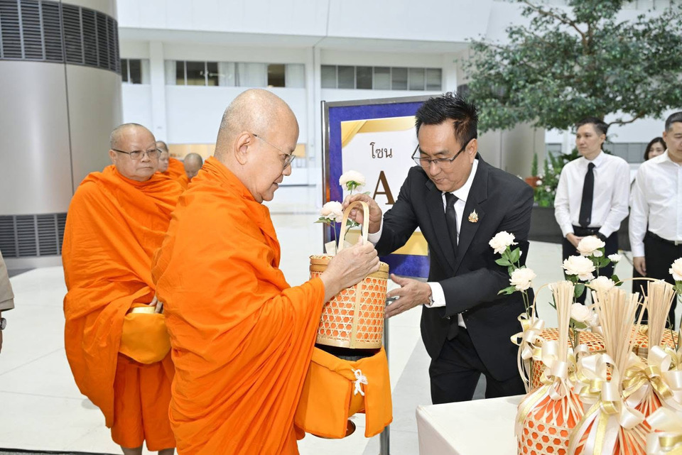 "อสส." นำอัยการทำบุญปีใหม่ เจ้าอาวาสวัดสระเกศฯ เป็นปธ.ฝ่ายสงฆ์