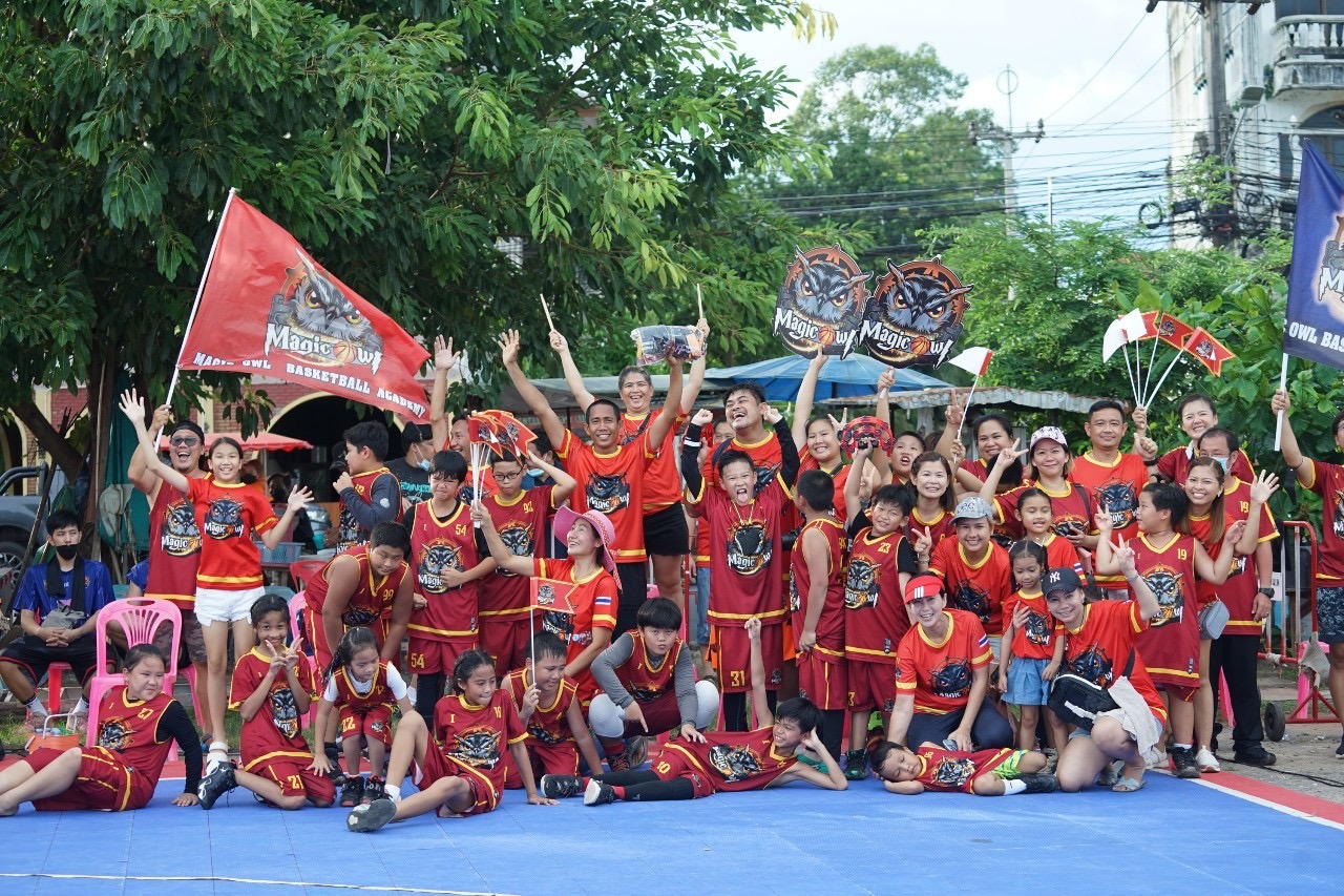 ระยอง เปิดการแข่งขันกีฬาบาสเกตบอล 3X3 Hanuman Street
