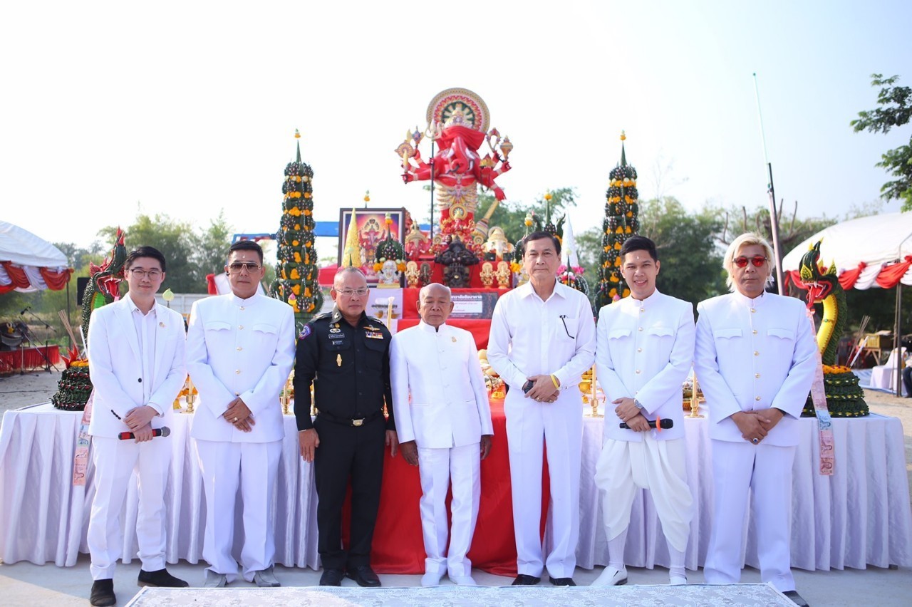 บวงสรวงใหญ่! “พระพิฆเนศ ปางศรีศุภะทริษติ คณปติ” ปางศุภโชค สำเร็จรวดเร็ว มหาเทพองค์แรก ณ เทวาลัยชัยบาดาล อ.บุญหนา ทวีจิตร