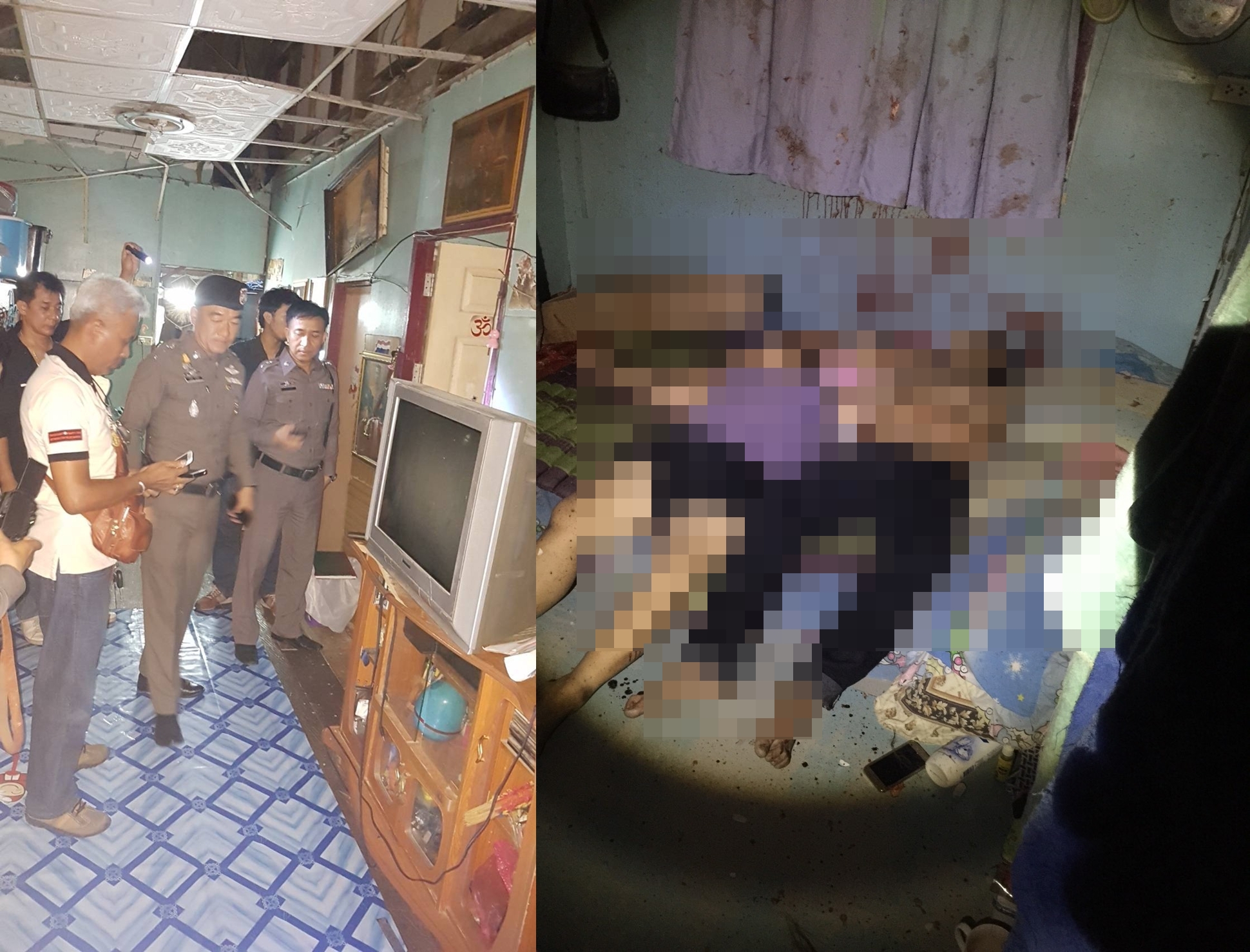 สลด!พนักงานเขตปทุมวันหึงภรรยาจ่อยิงดับสยอง 2 ศพ