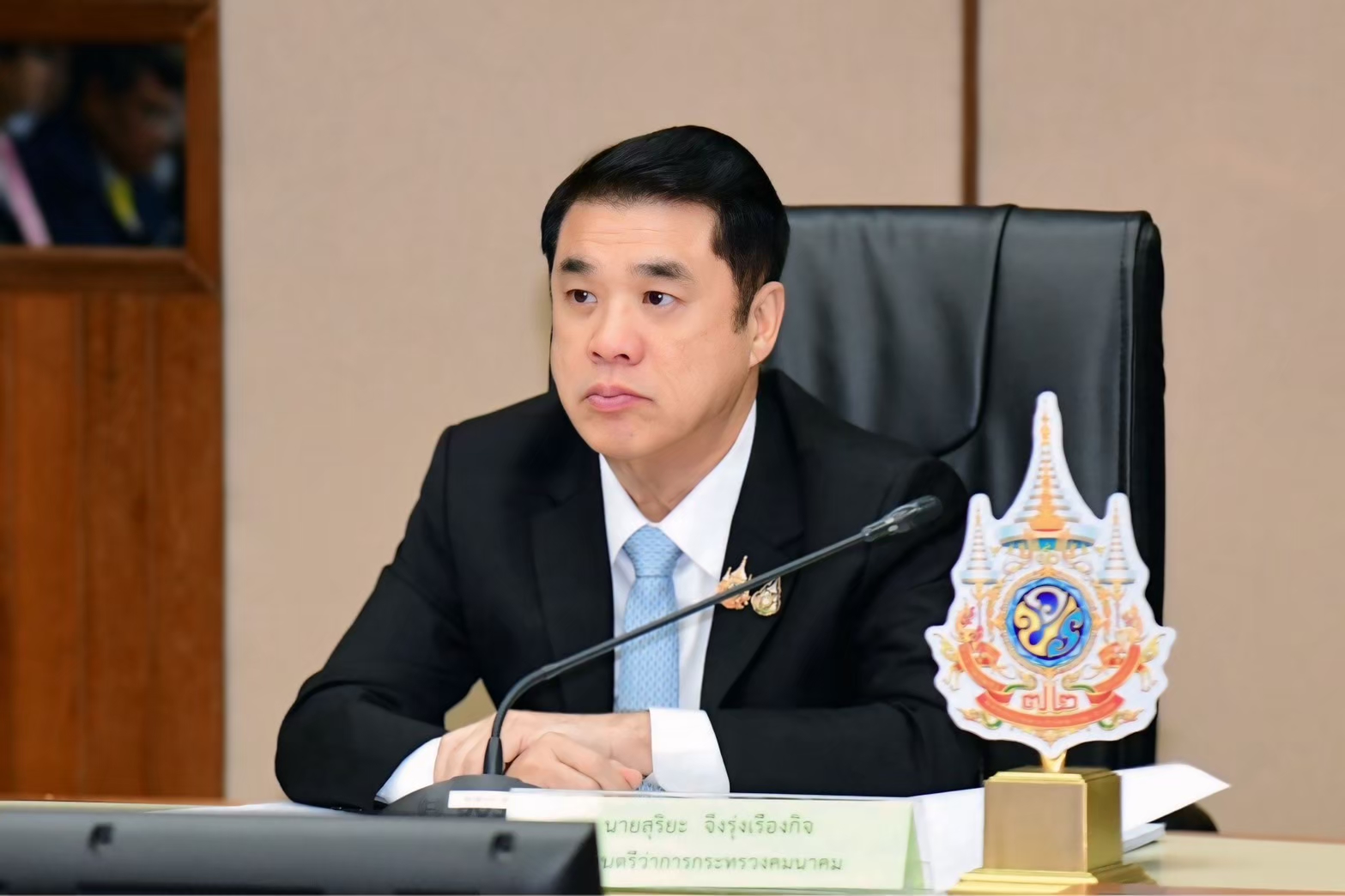 "สุริยะ" สั่งการ ทล.-ทช.-ทย.-ทอท.-บขส. ปชช.ที่ได้ผลกระทบพายุโซนร้อนวิภา
