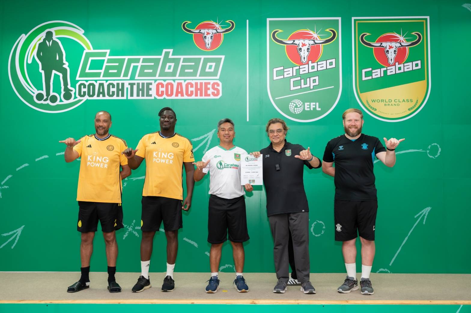 คาราบาวเปิดโครงการ Carabao Coach The Coaches ปี 4 ผนึก EFL พาโค้ชระดับโลกมาติวศาสตร์ลูกหนังให้กับโค้ชไทย เทียบเท่ามาตรฐานโลก 