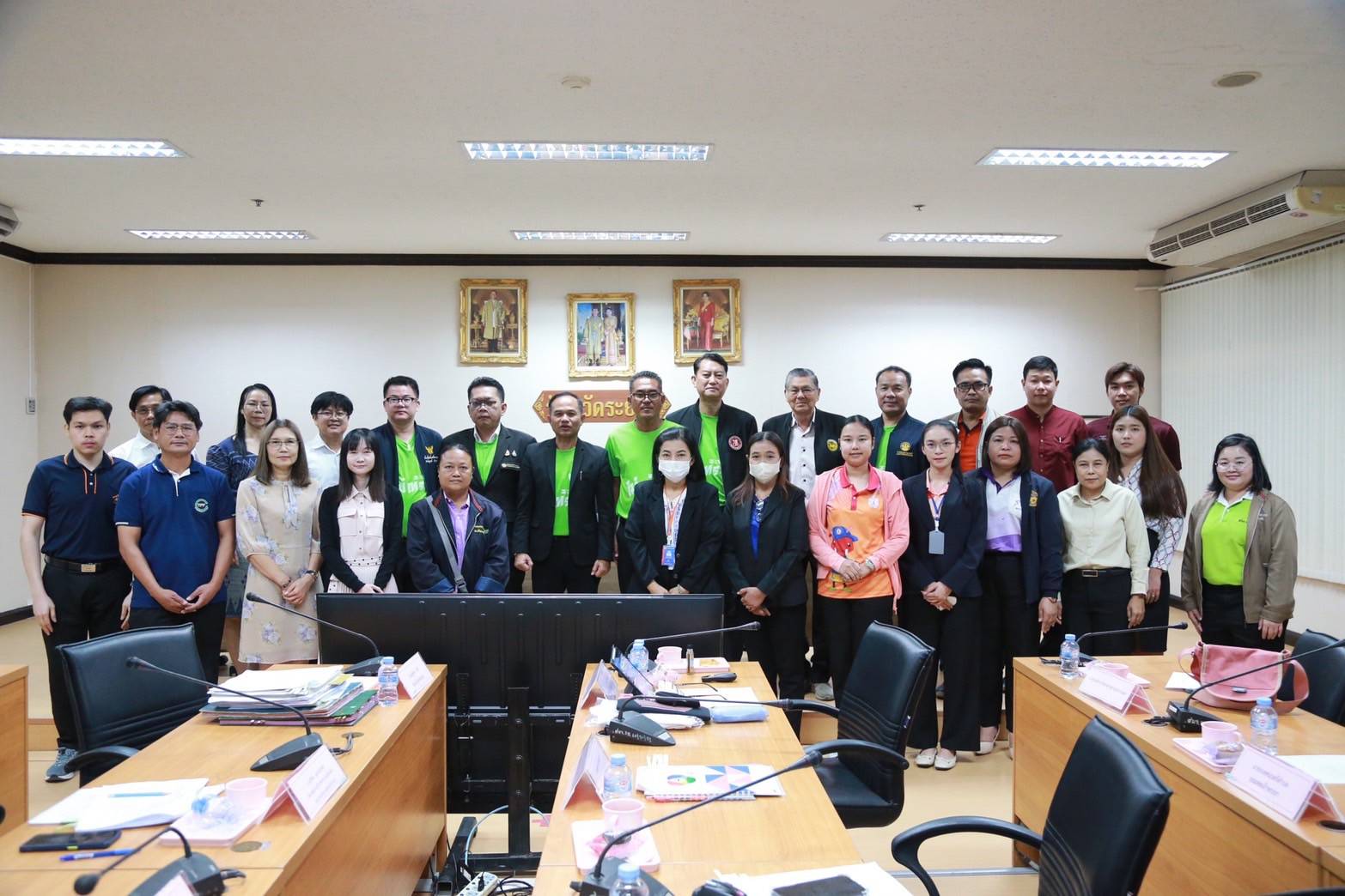 ระยอง ประชุมคณะทำงานขับเคลื่อนโครงการ "ระยองไม่เทรวม เปลี่ยนขยะเป็นประโยชน์ สิ่งแวดล้อมระยองยั่งยืน"