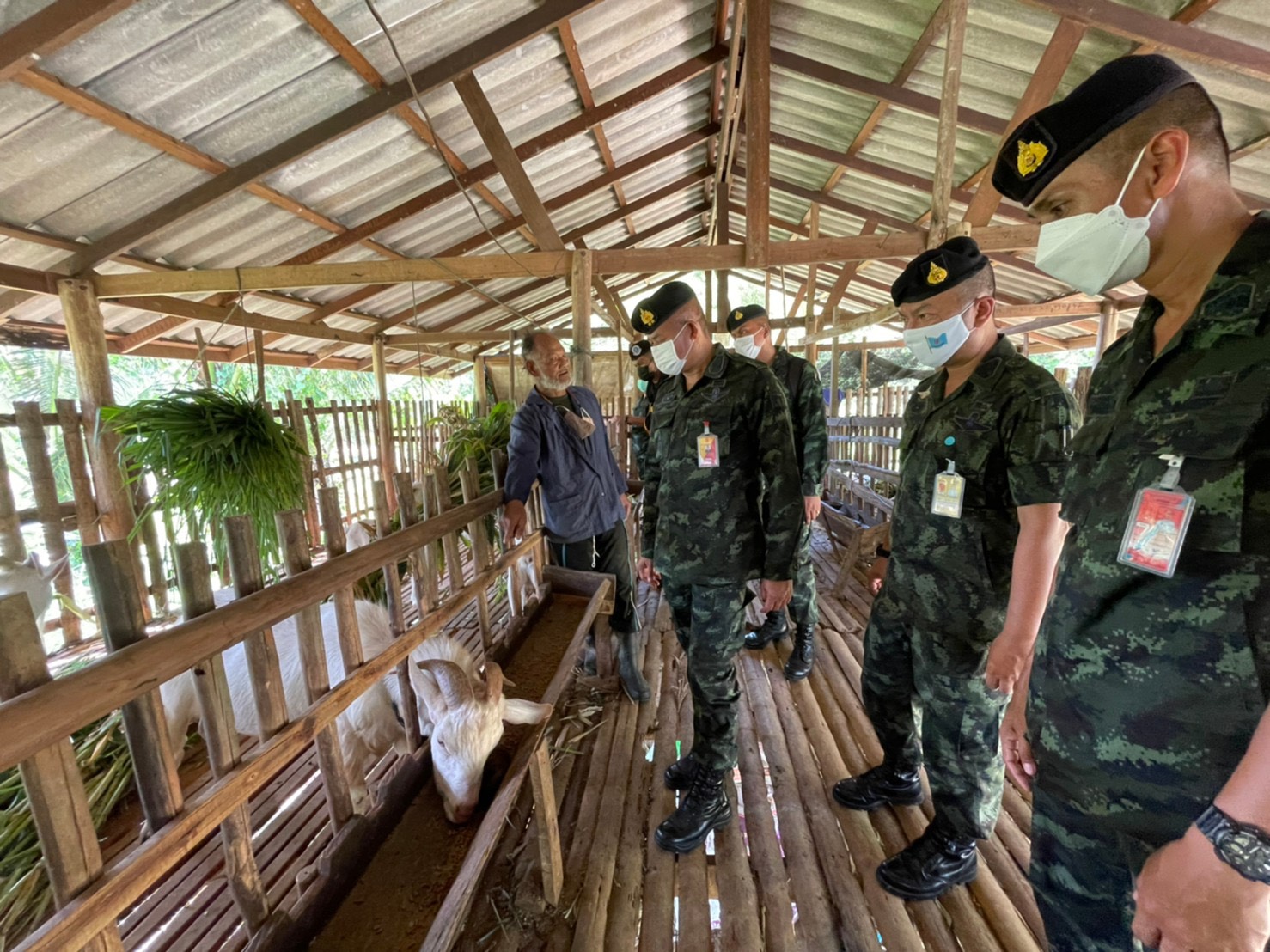 ผอ.ศปพร. ตรวจเยี่ยมฟาร์มตัวอย่าง บ้านไอร์ปาโจ เพื่อขับเคลื่อน และพัฒนาเป็นแหล่งท่องเที่ยวเชิงนิเวศน์ 