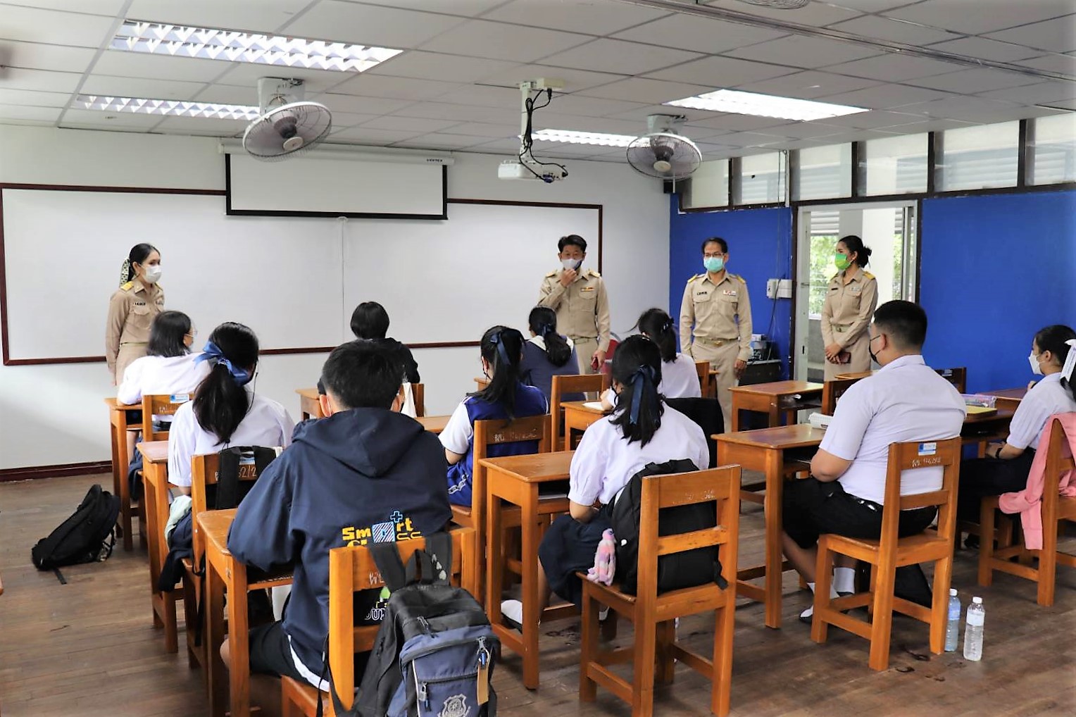 ตรวจรร.ตากเปิดเรียน onsite