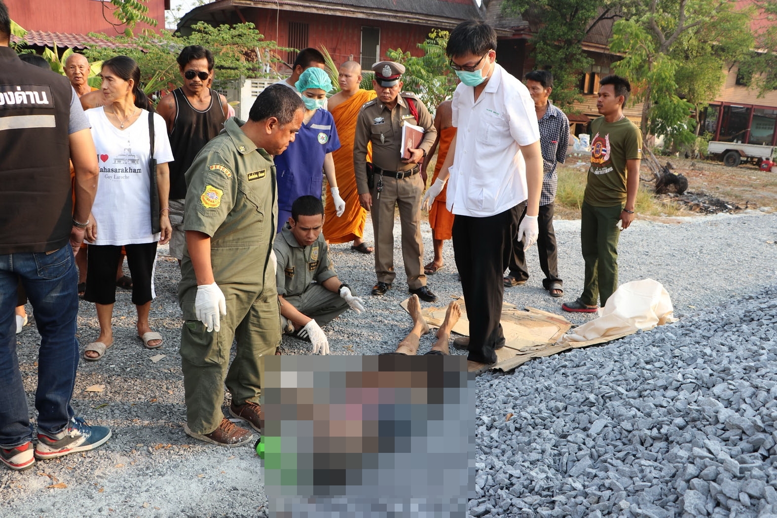 โจ๋วัย 20 เมาเตะก้านคอลุงวัย 85 ดับหลังเมรุเผาศพ 