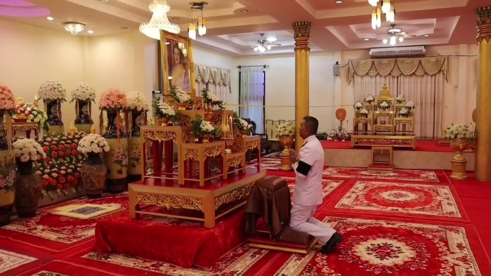 อุดรธานี ประกอบพิธีเจริญพระพุทธมนต์ถวายพระราชกุศล แด่สมเด็จพระพันปีหลวง