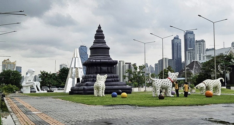  ลานวัฒนธรรมสร้างสุข ประติมากรรมเพื่อชุมชน