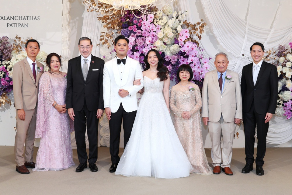 งานเลี้ยงฉลองมงคลสมรส "วลัญชทัศน์ - ปฎิภาณ"