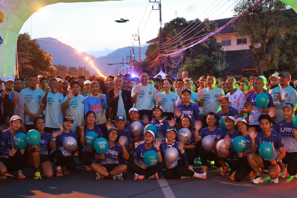 "สตูล" เปิดงานวิ่งการกุศล “RUN FOR YATEEM 2026” ระดมทุนช่วยเหลือเด็กกำพร้าบ้านเอมิเรตส์ 
