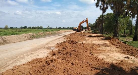 ชป. เดินหน้าปรับปรุงทำนบดิน-ผิวถนนรอบอ่างฯหนองกองแก้ว เมืองขอนแก่น