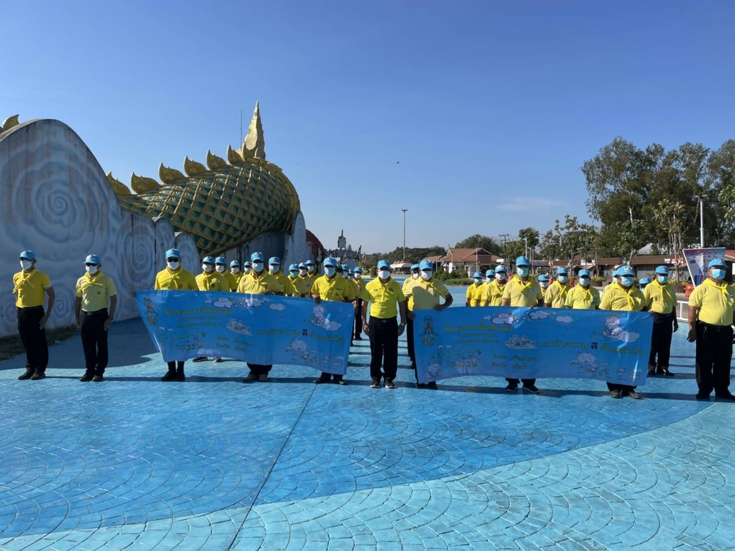 ศอ.จอส.พระราชทานเมืองยโสธร  พัฒนาวิมานพญาแถนรับนักท่องเที่ยว