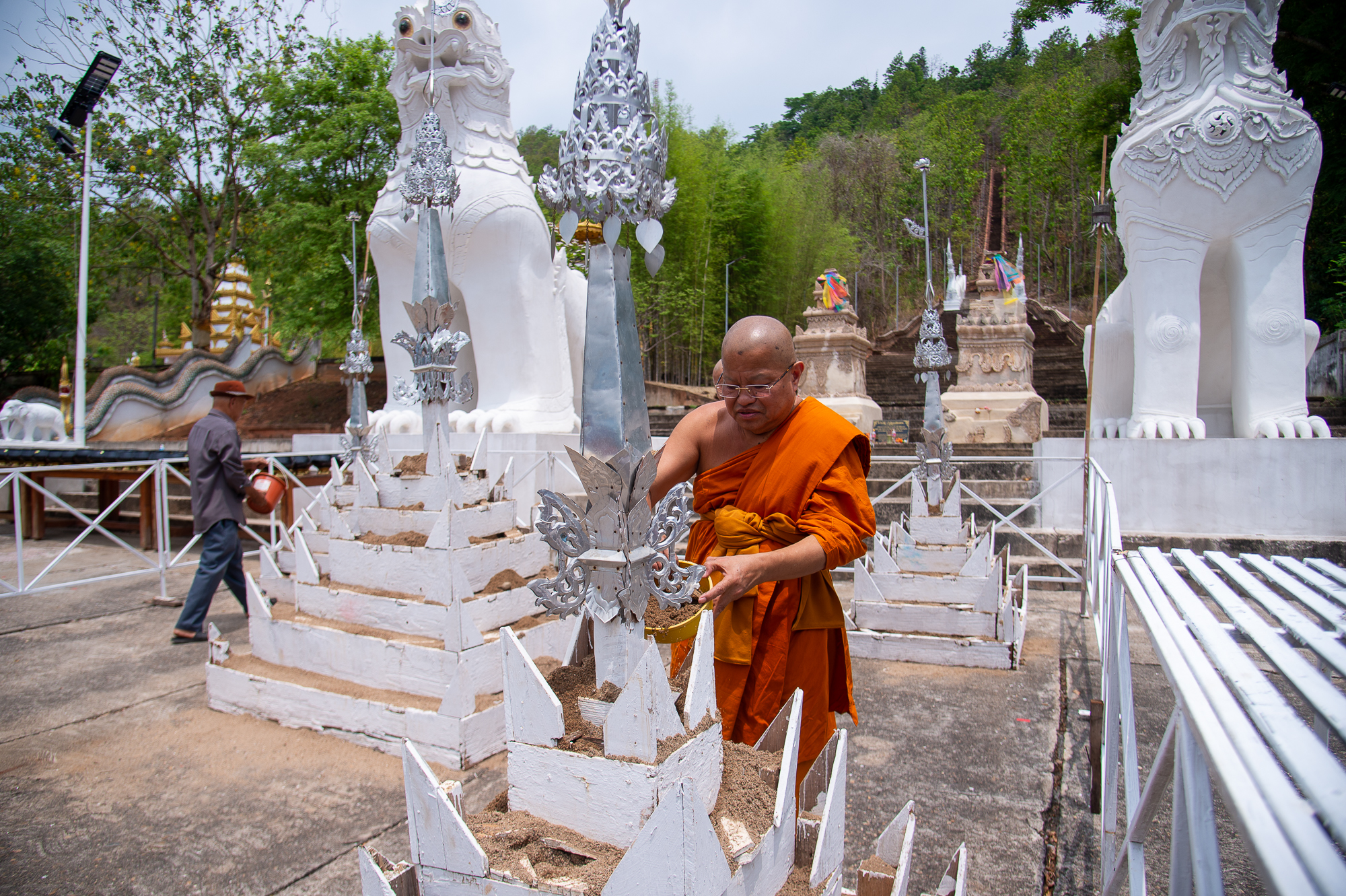 เริ่มแล้ว งานประเพณีปอยจ่าตี่หน่ามเมือง ประจำปี 2567 ณ วัดพระนอน จ.แม่ฮ่องสอน