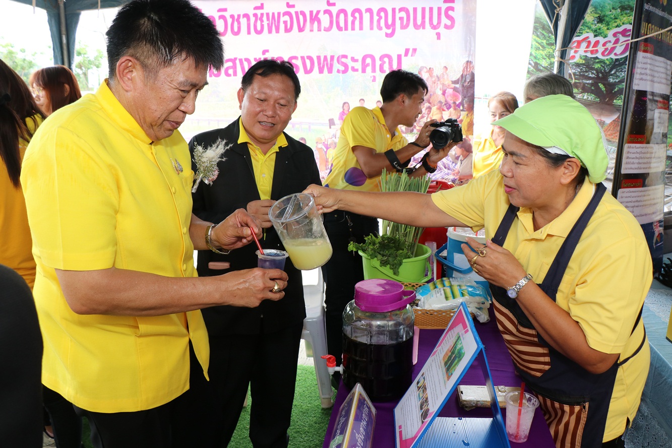 รอง ผวจ.กาญจนบุรีเป็น ปธ.เปิดงาน มหกรรมวิชาการส่งเสริมการมีรายได้ระหว่างเรียน จบแล้วมีงานทำ (Learn to Earn)”ประจำปี 2567 