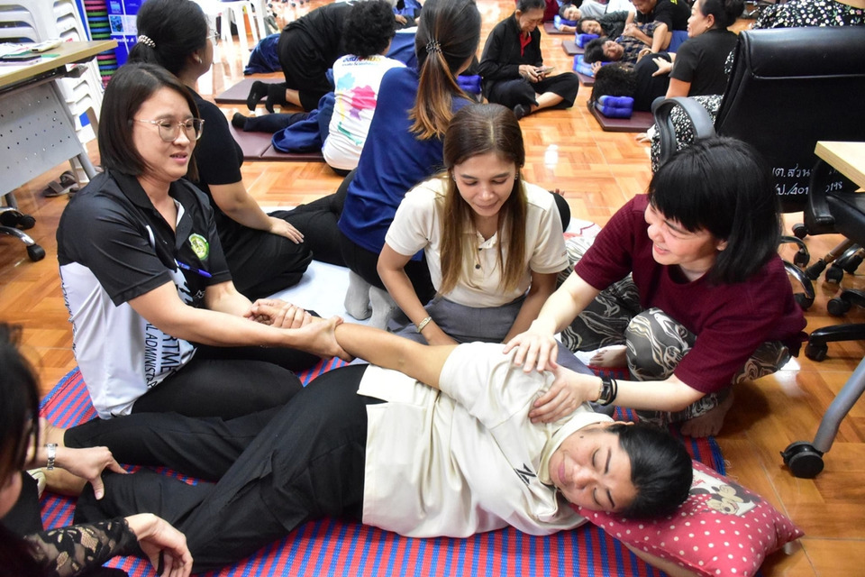อบต.สวนพริกไทย ปั้นหมอนวดแผนไทย สร้างอาชีพ–เพิ่มรายได้ชุมชน