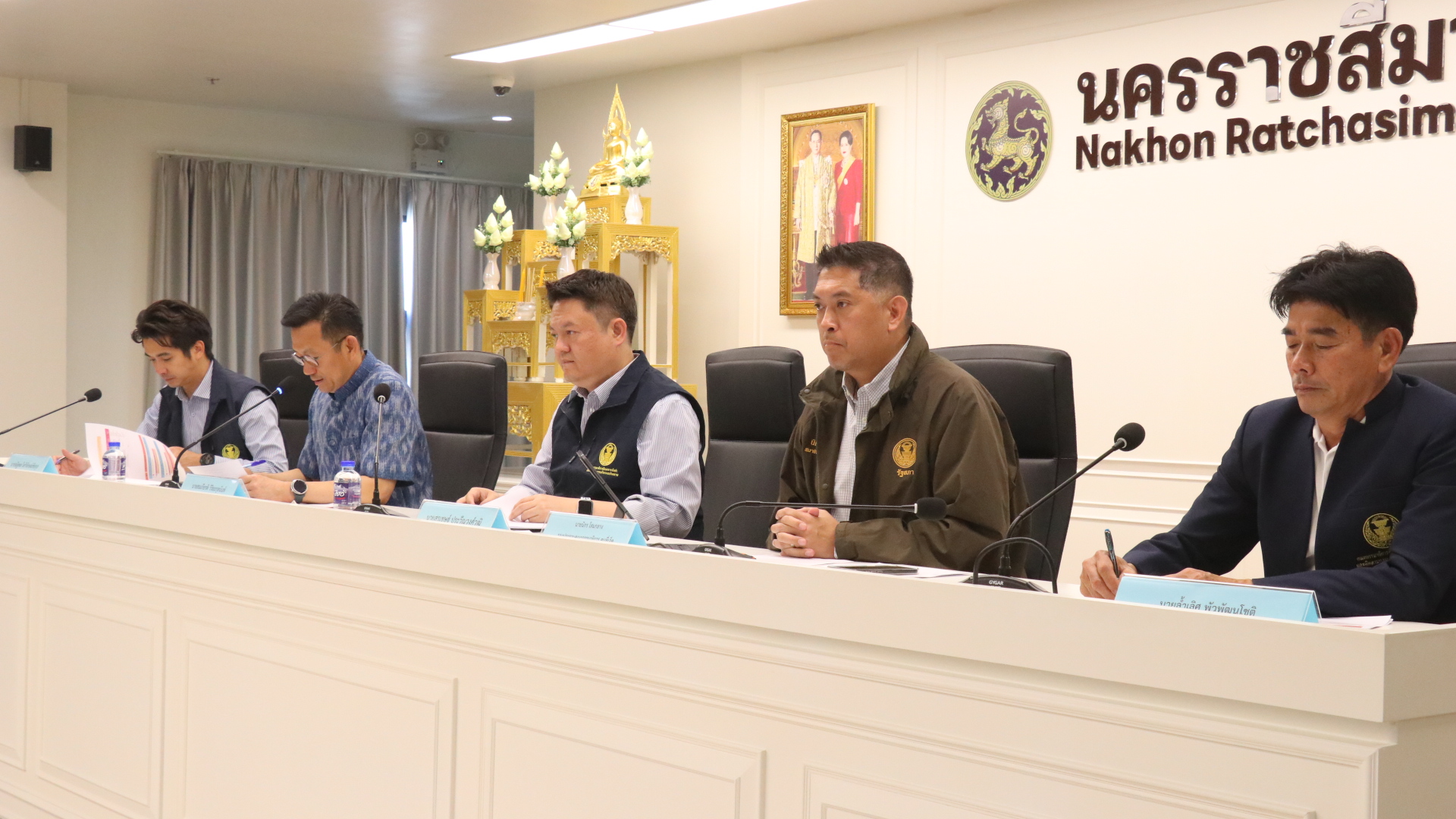  โคราช กมธ.ศึกษาการจัดทำและติดตามการบริหารงบ ลงพื้นที่ดูน้ำลำตะคอง แจงไฮสปีดเทรนเสร็จทันพืชสวนโลก