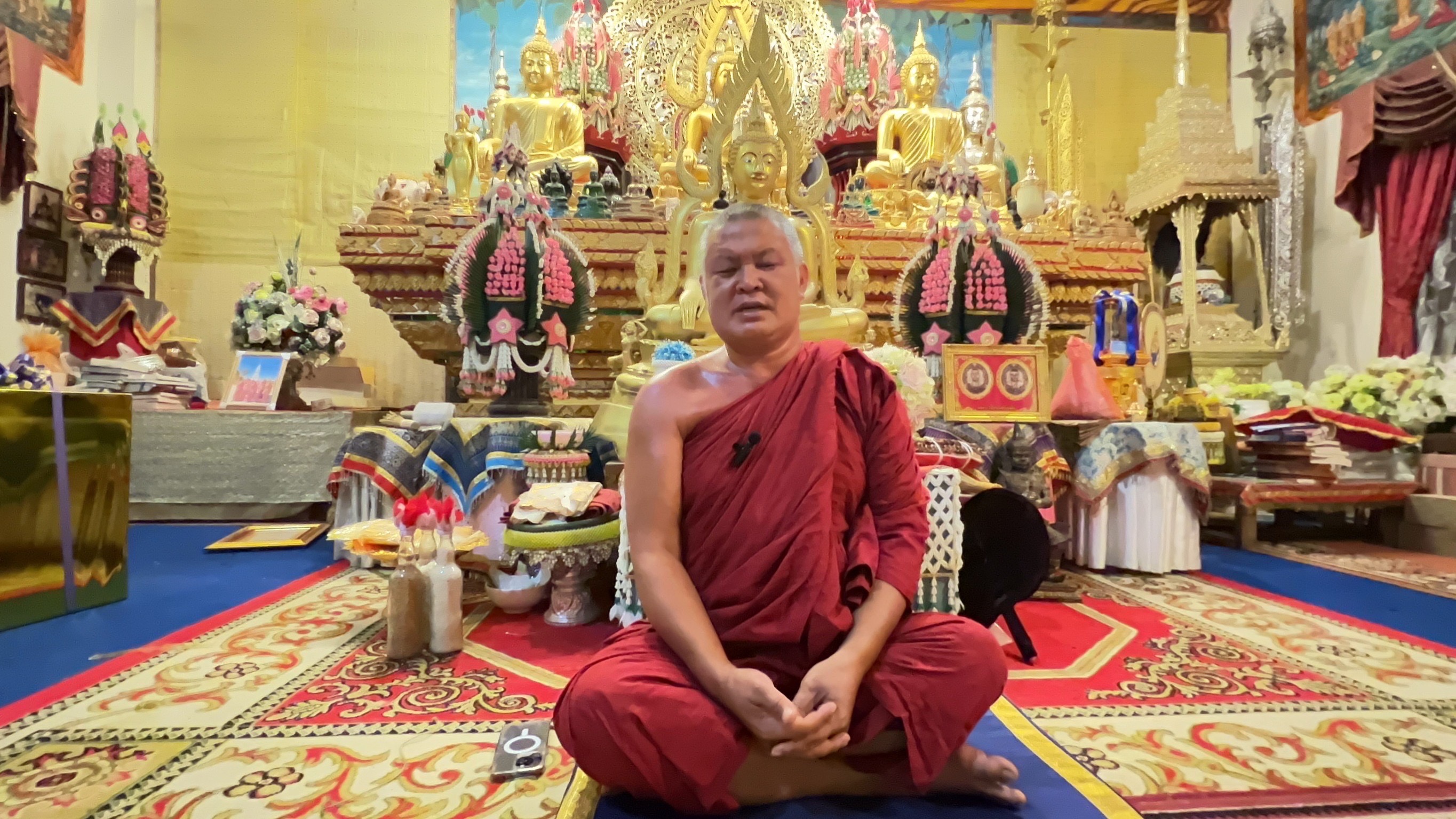 เชียงรายไว้อาลัย “ผู้ว่าณรงค์ศักดิ์” พระครูประยุต เผยเตรียมไปบูรณะพระธาตุดอยเวา-แม่สาย แต่สิ้นบุญก่อน