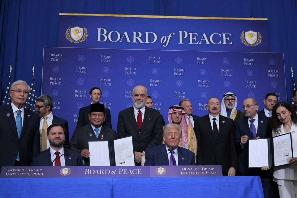 "สหรัฐฯ" เปิดตัว คกก. "Board of Peace" ดันแผนสันติภาพกาซา